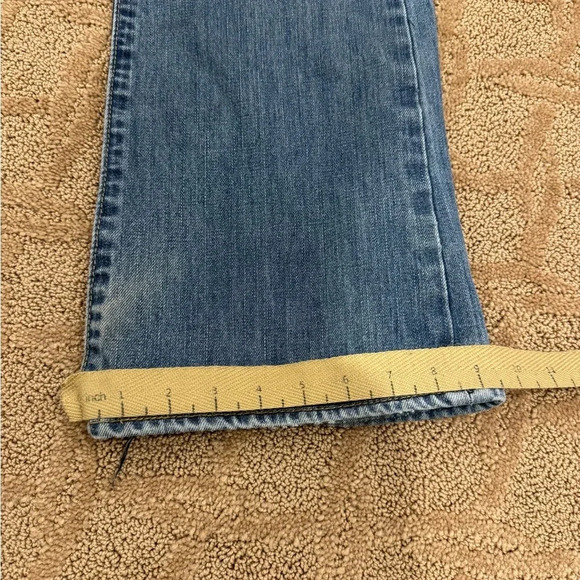 Vtg United Colors Benetton Boot Cut Jeans Denim Jeans 30x29 - Picture 11 of 16